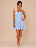 Azure Blossom Dress