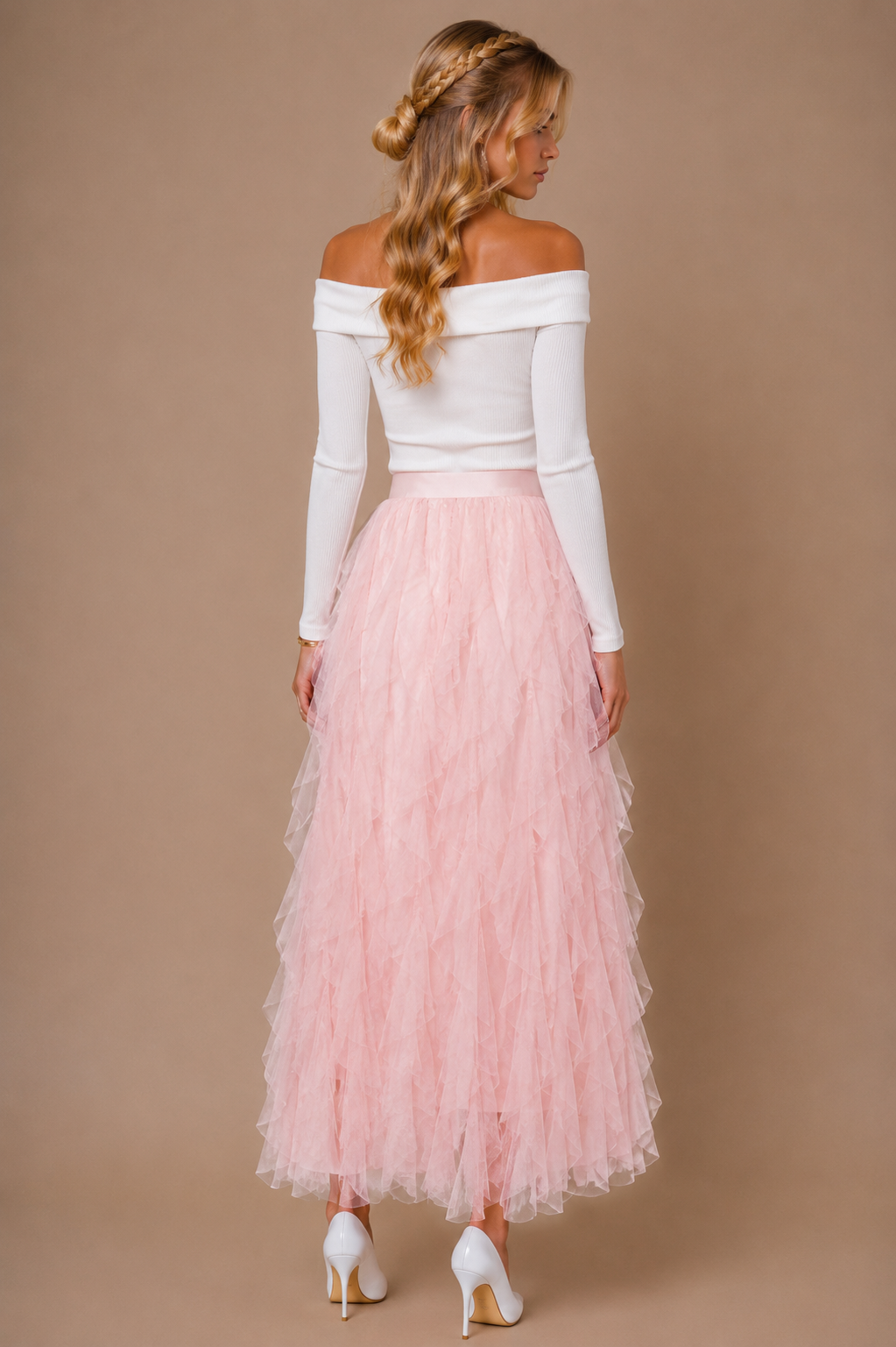 Pink Petals Skirt