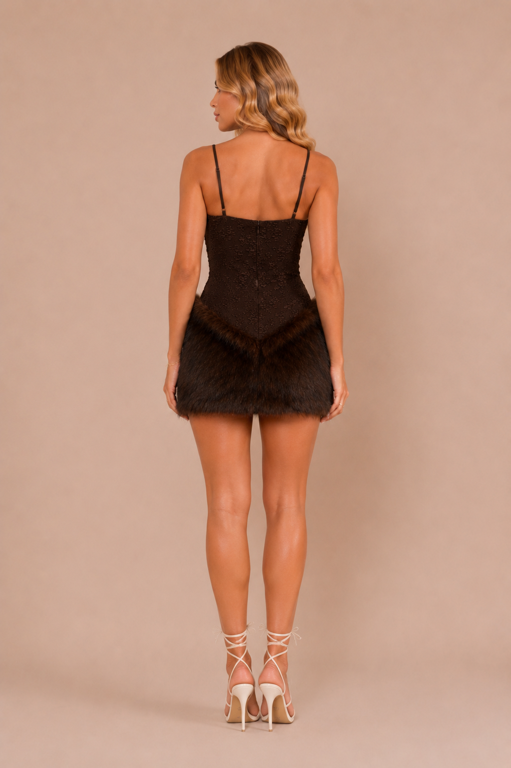 Midnight Mocha Mini Dress