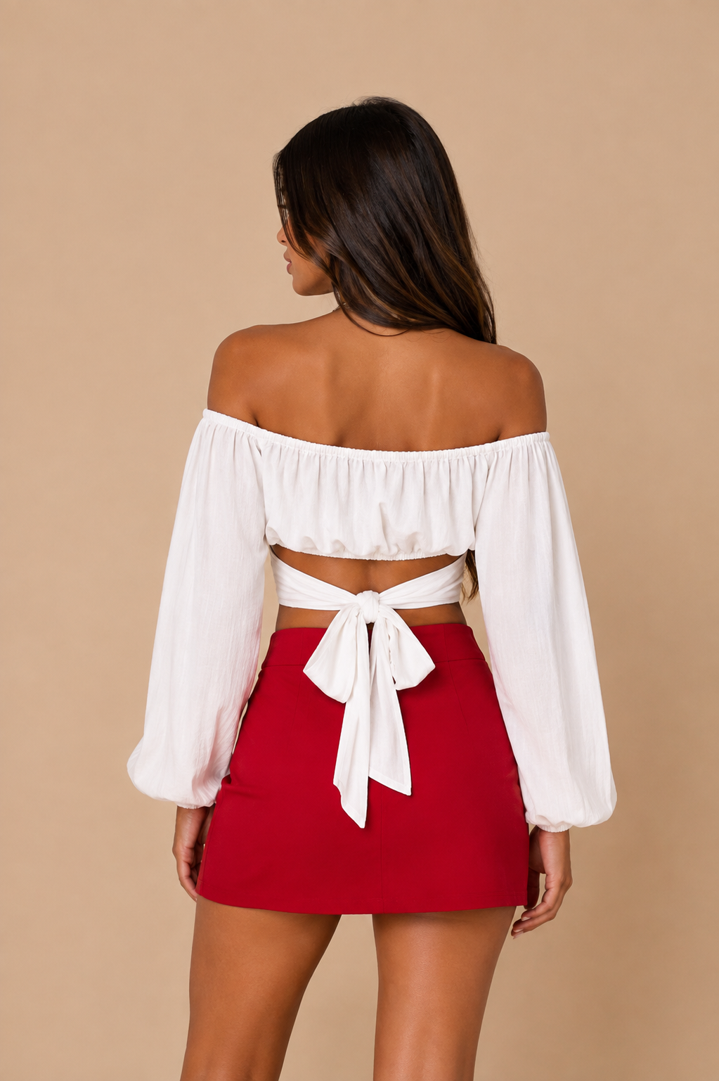 The Crimson Kickoff Skort