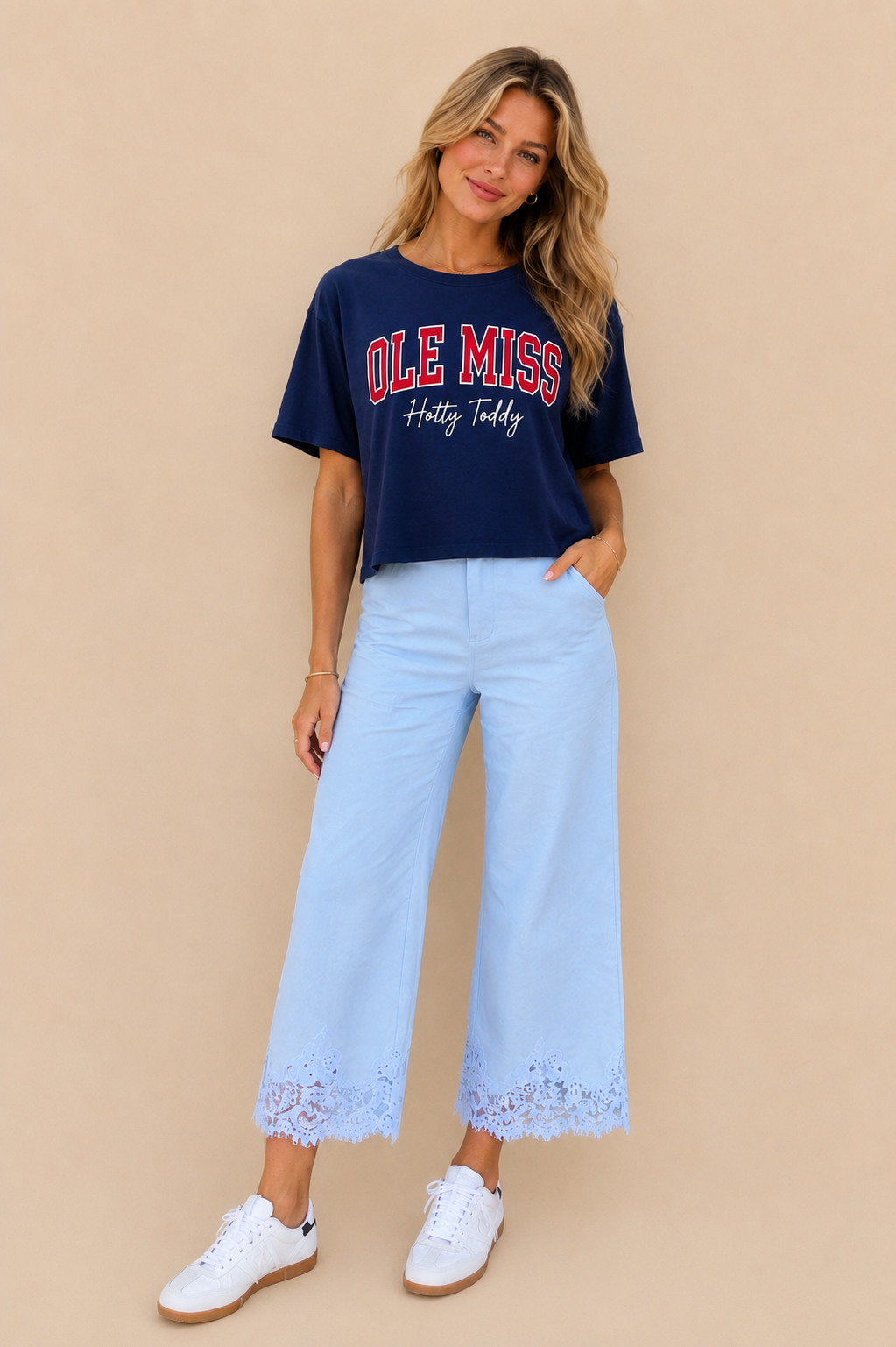 The Oxford Lace Pants