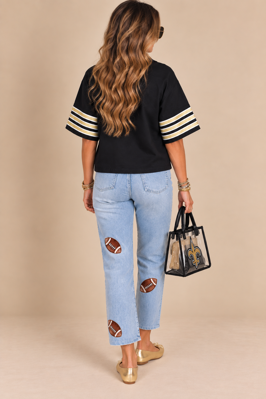Sunday Funday Football Jeans