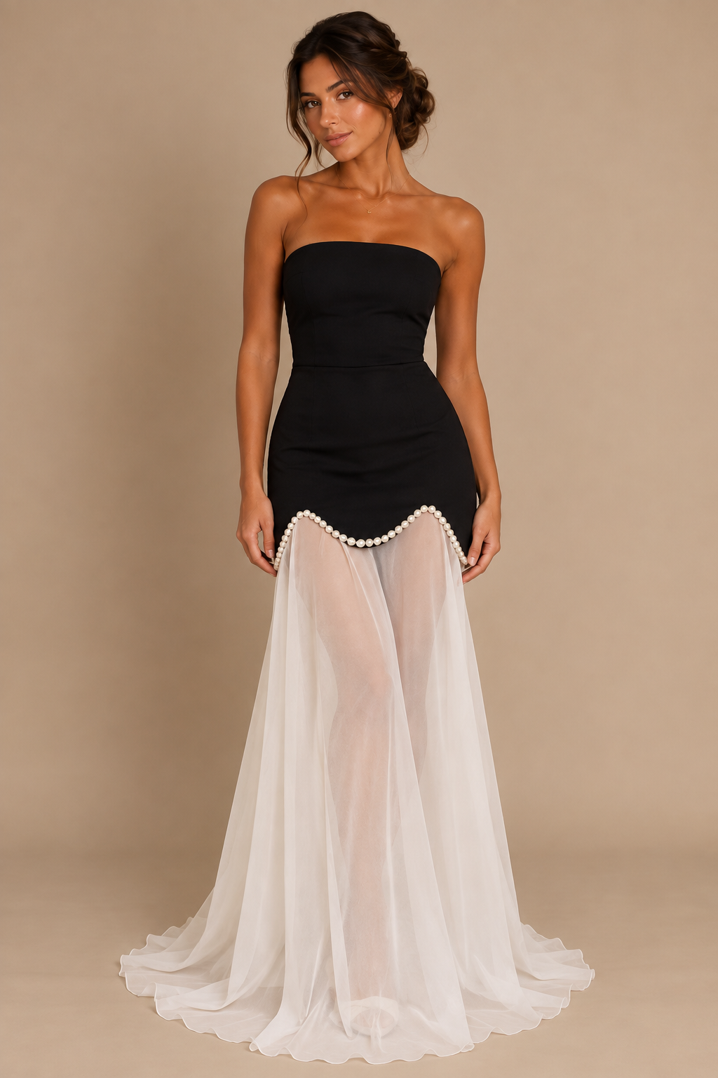 Champagne & Pearls Gown