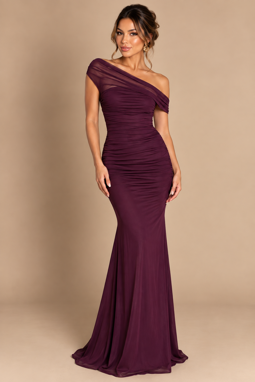 Wine & Roses Gown