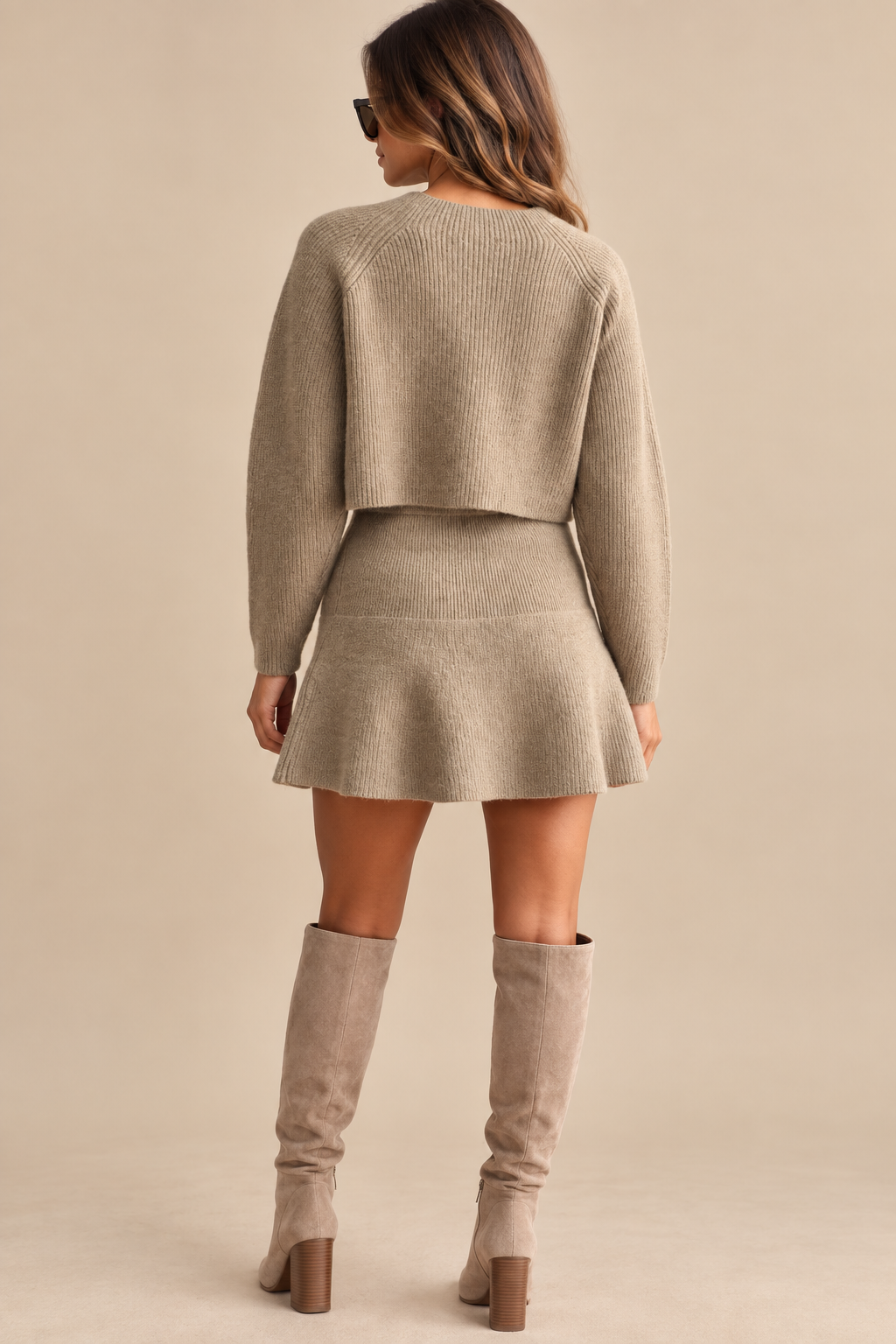 Latte Love Knit Set