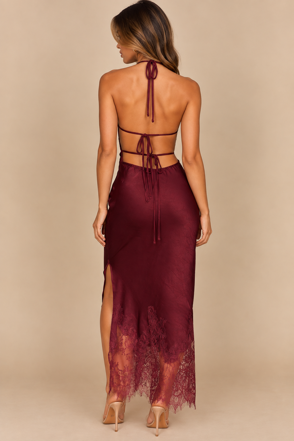 The Satin Seduction Gown