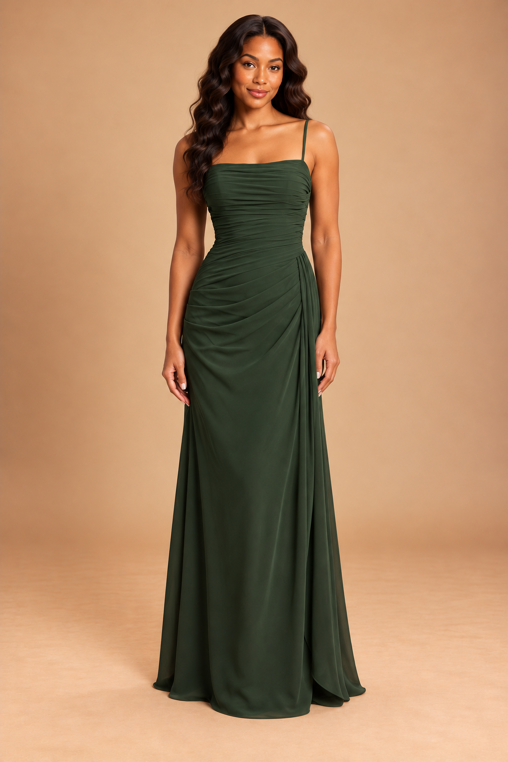 Olive Enchantment Gown