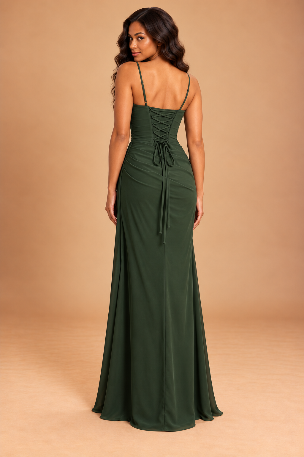 Olive Enchantment Gown