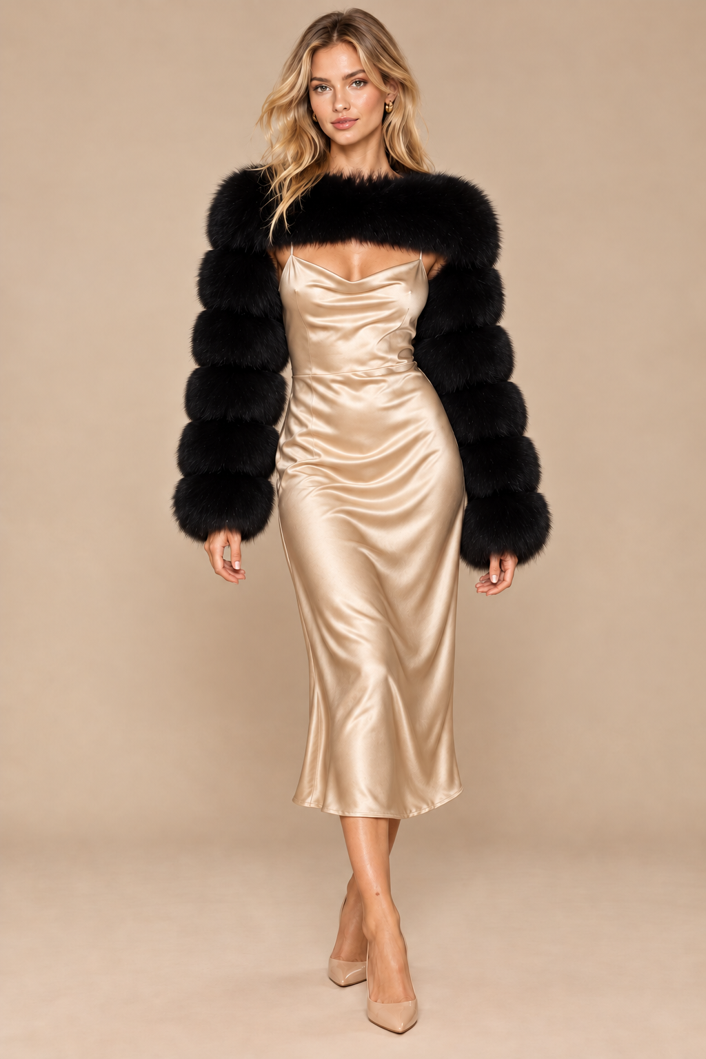 Midnight Luxe Shrug