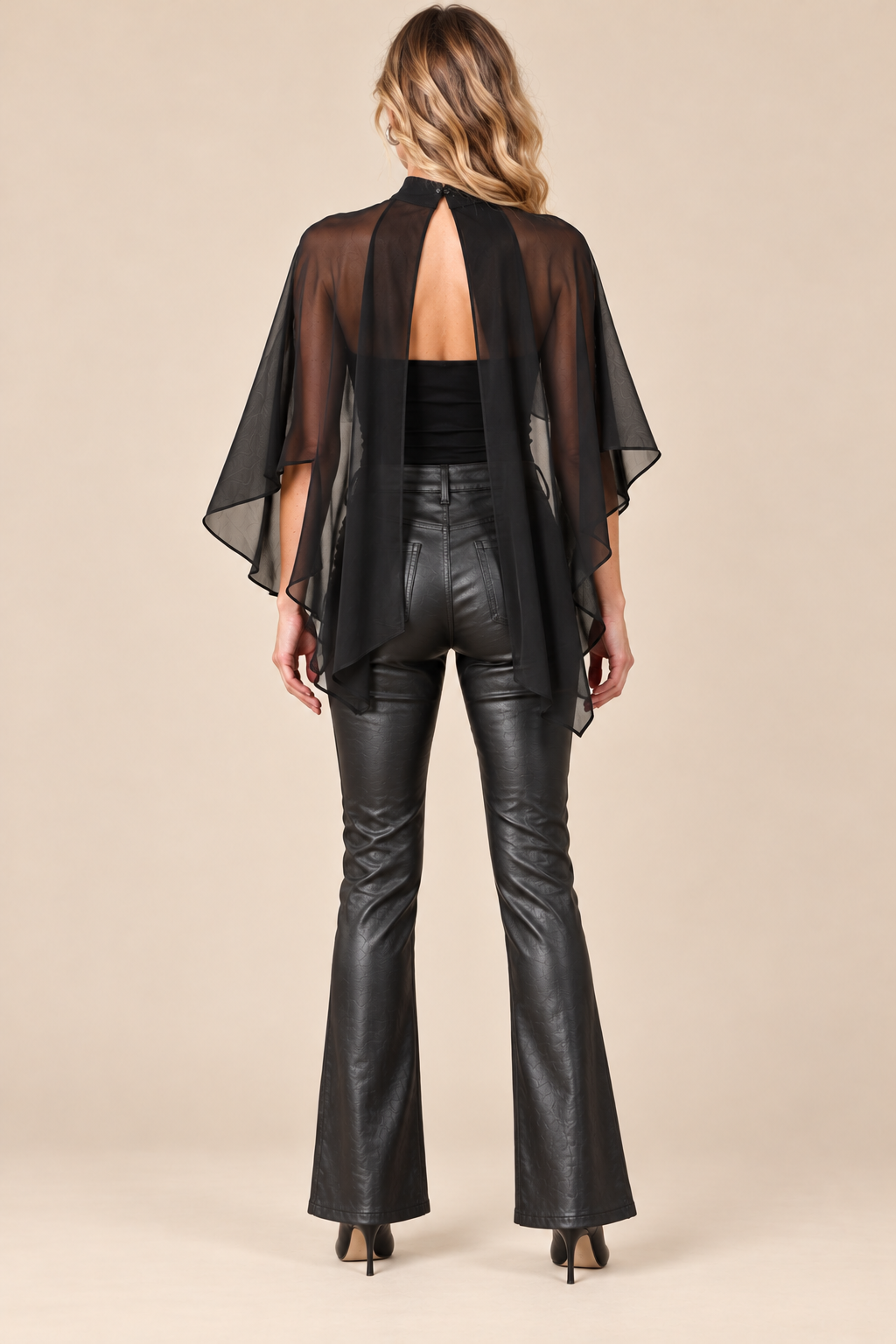 The Midnight Elegance Cape