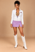 The Geaux Cozy LSU Zip-Up